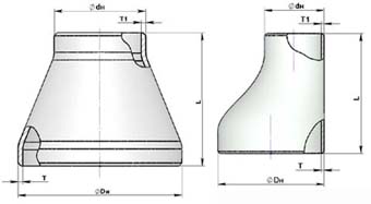 Переходы штампованные ГОСТ 17378-2001
